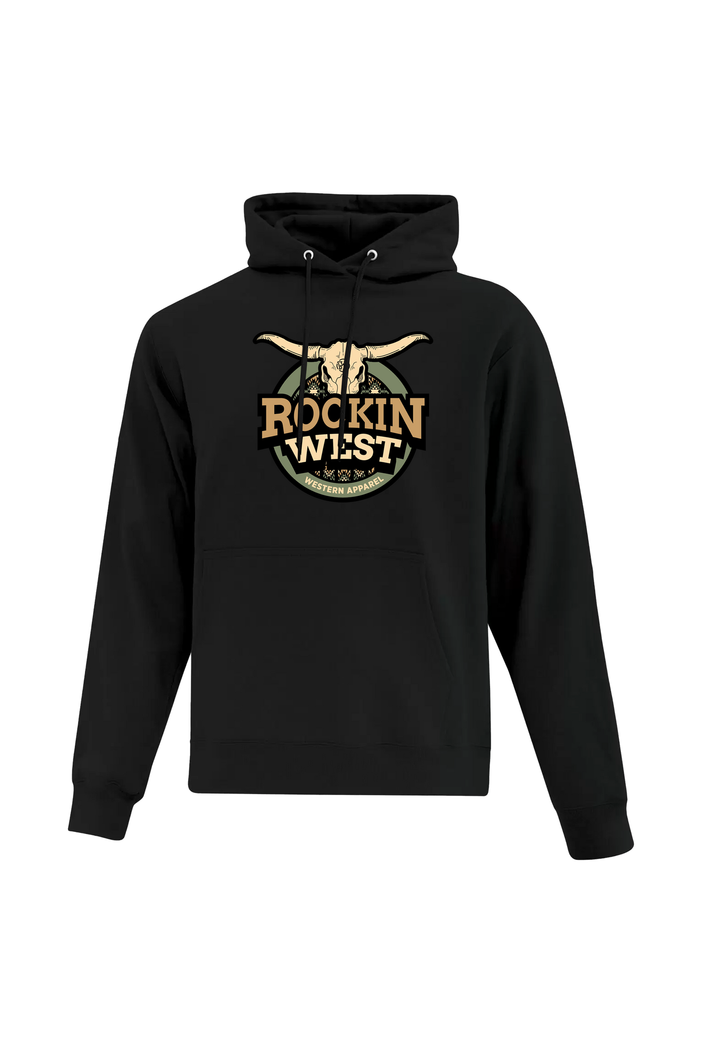 Hoodie unisexe - Rockin West Bull apparel
