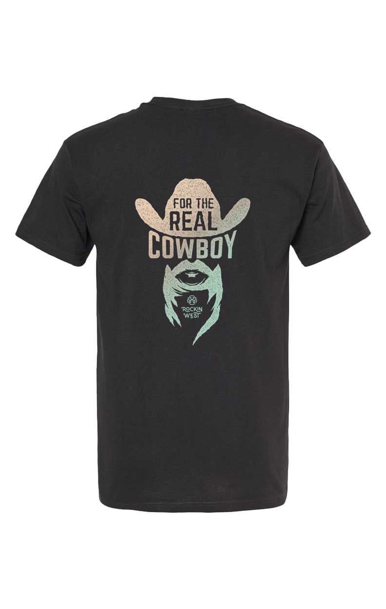 T-shirt homme - For the real cowboy