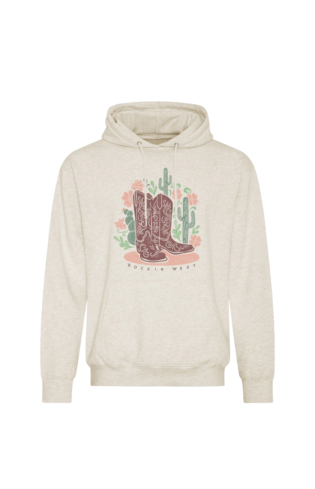 Hoodie femme - Cactus Boots