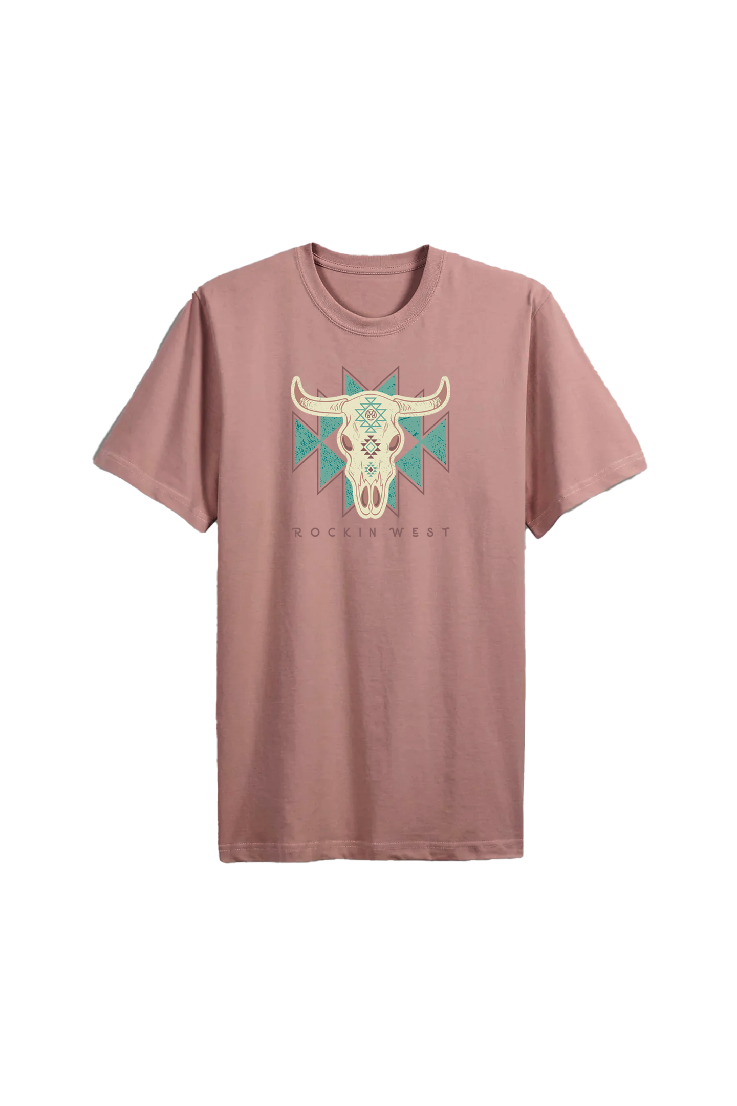 T-shirt femme - Aztec Bull Rose