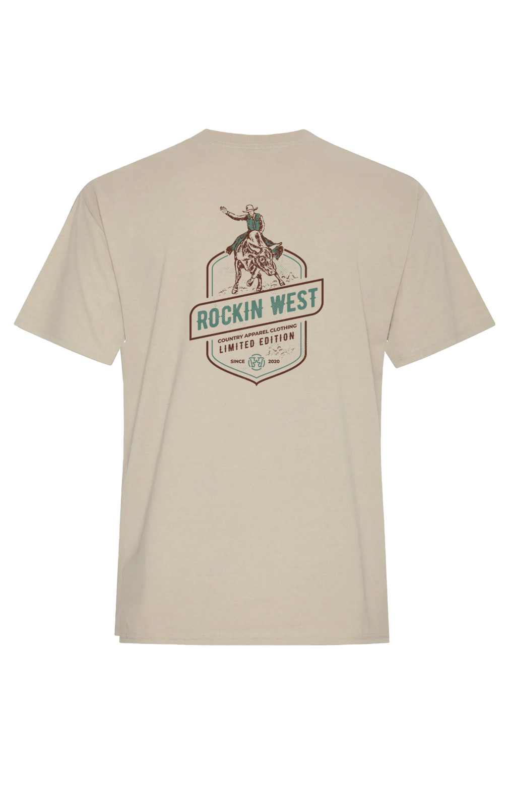 T-shirt unisexe - RW Bull riding