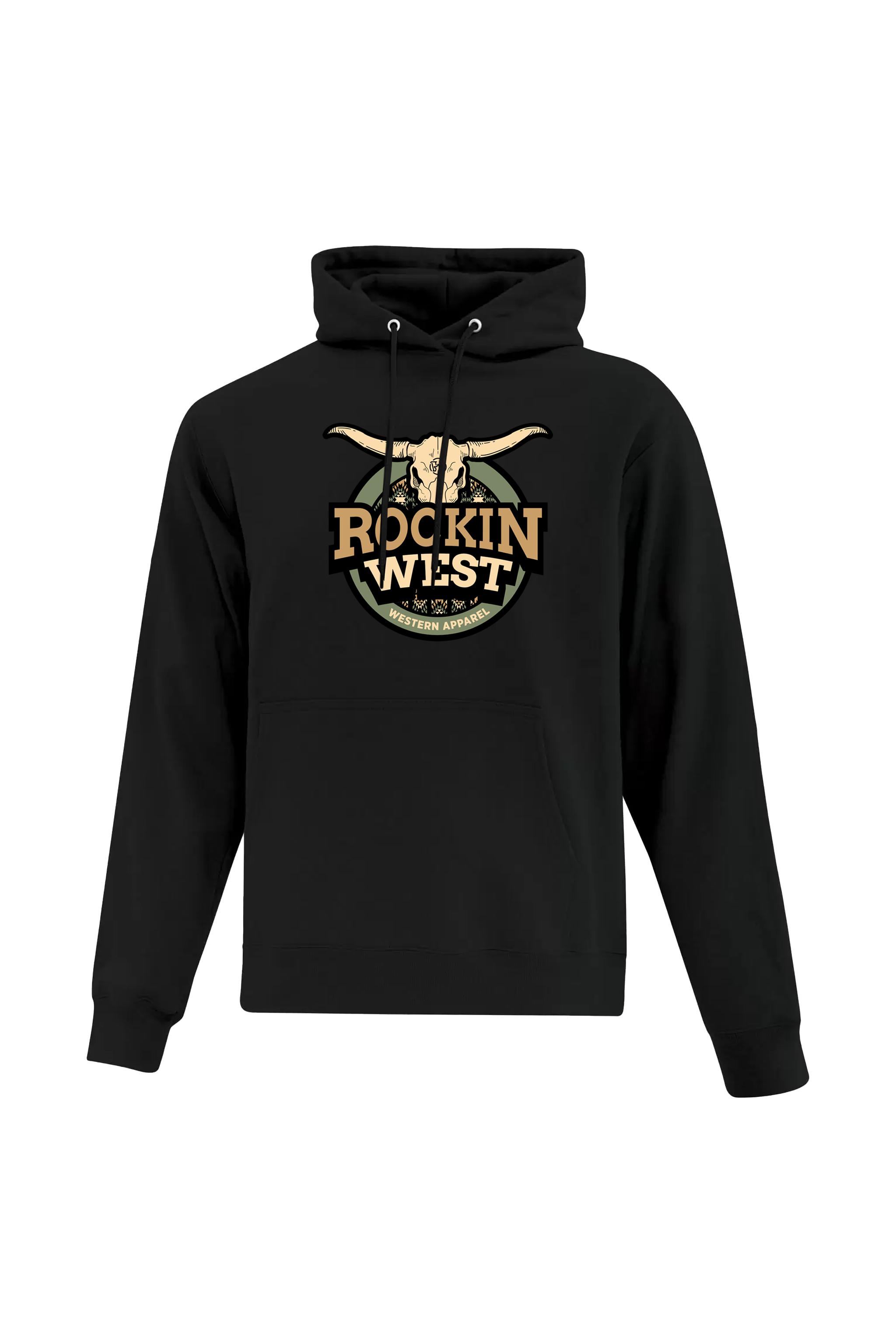 Hoodie unisexe - Rockin West Bull apparel