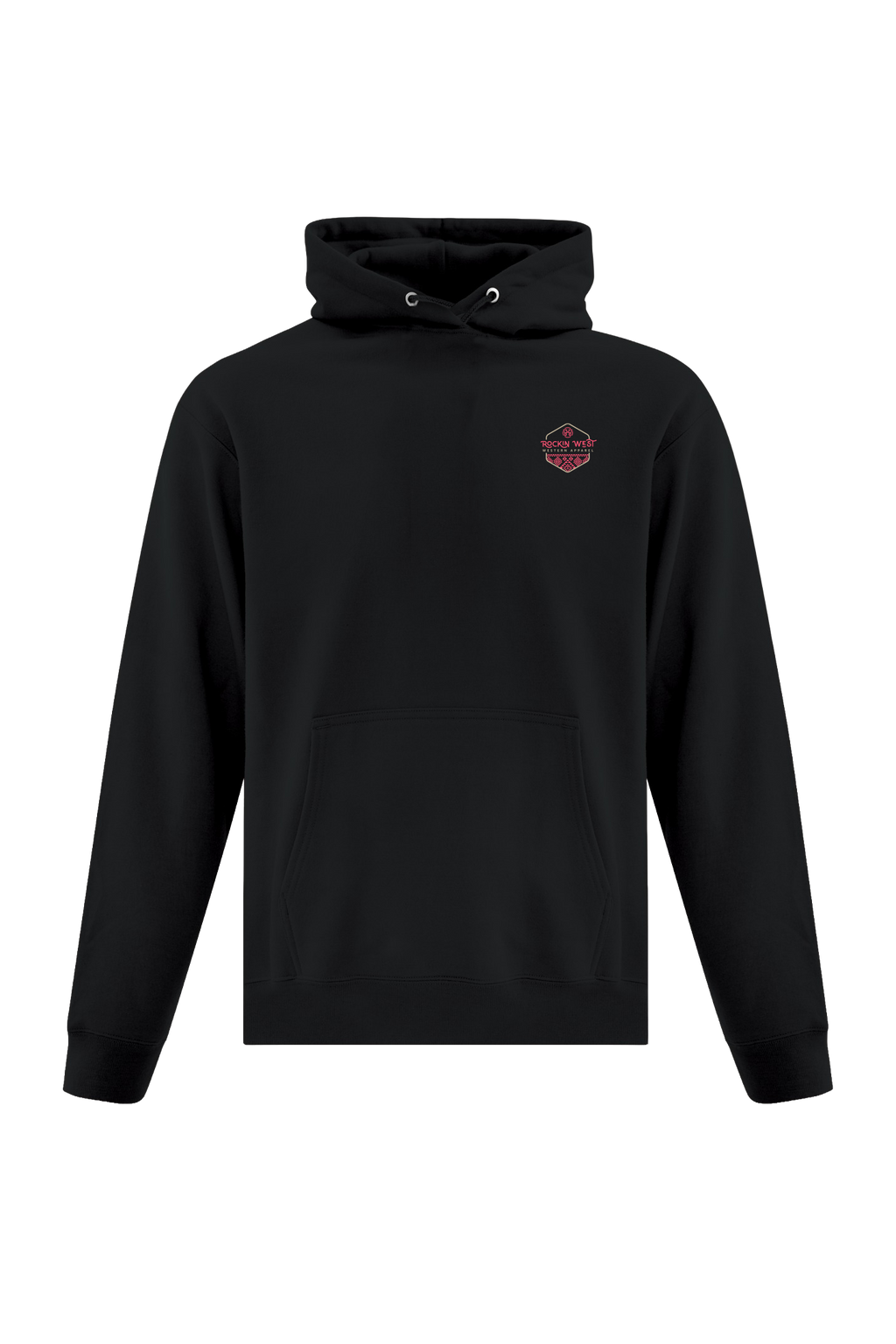 Hoodie femme - Rockin West Aztec rose