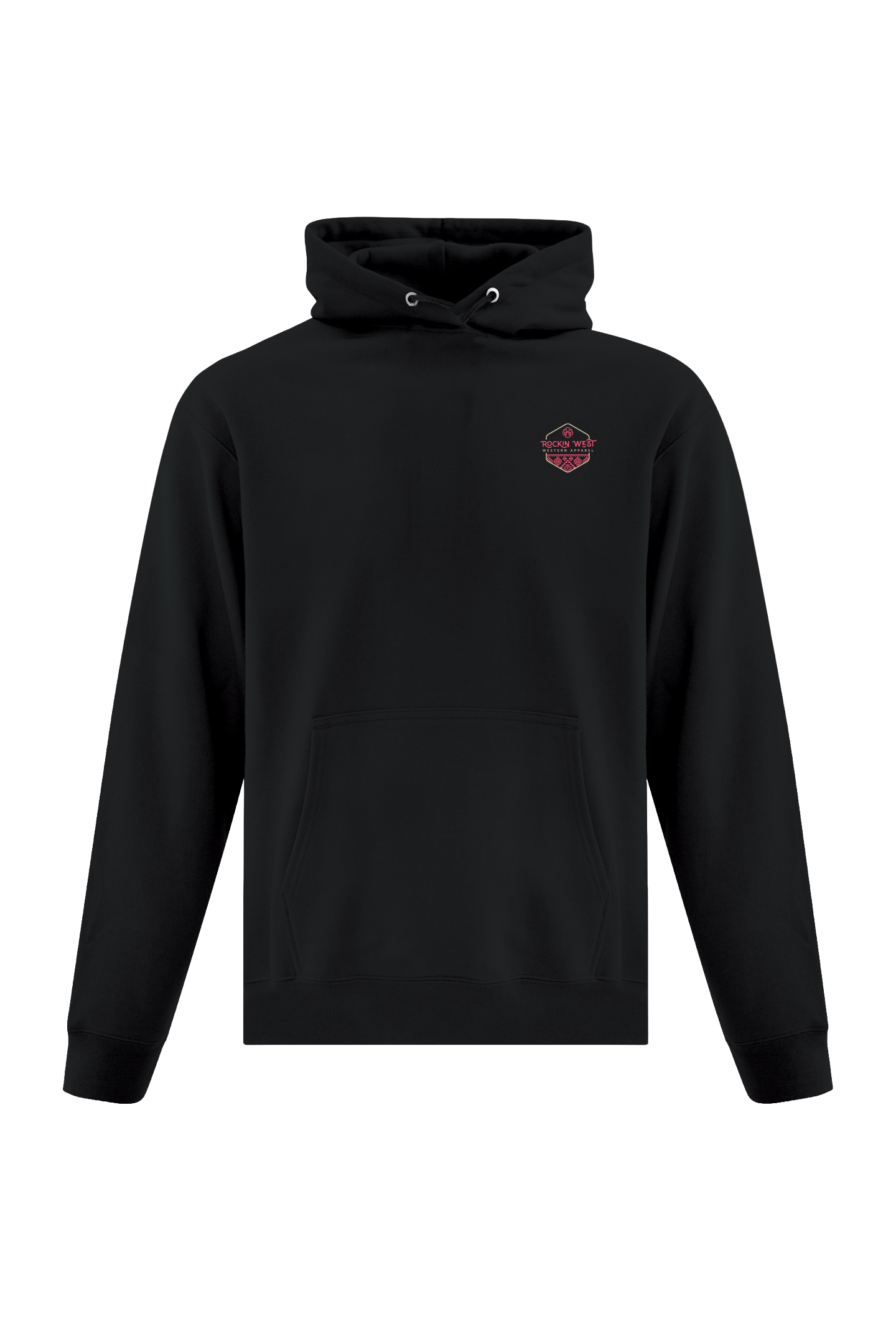 Hoodie femme - Rockin West Aztec rose