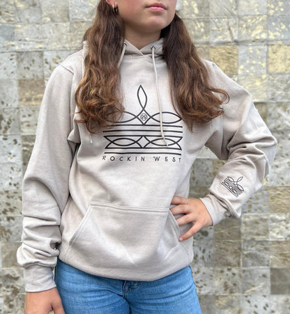 Unisex hoodie - Boots pattern