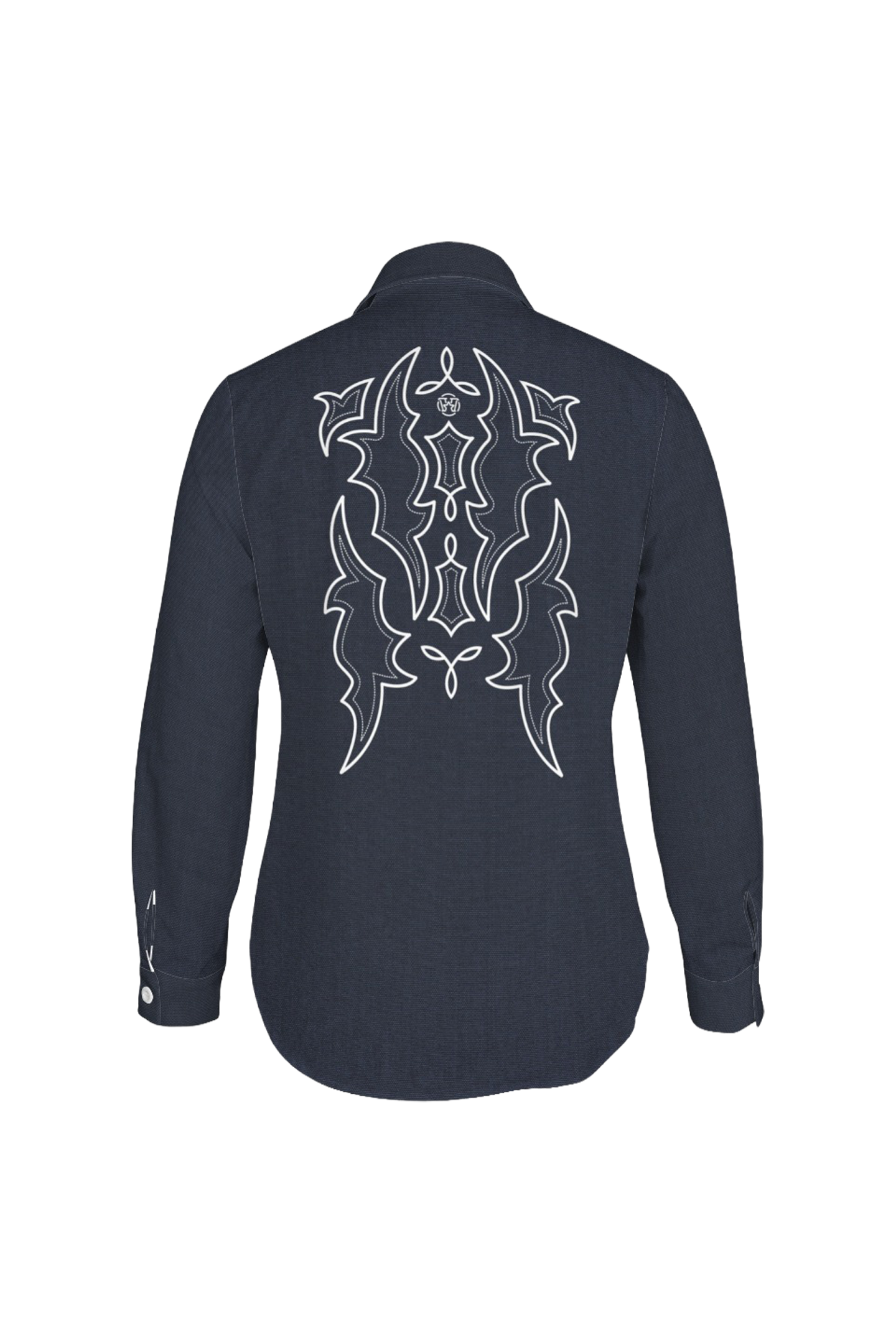 Chemise femme - Boots pattern blue