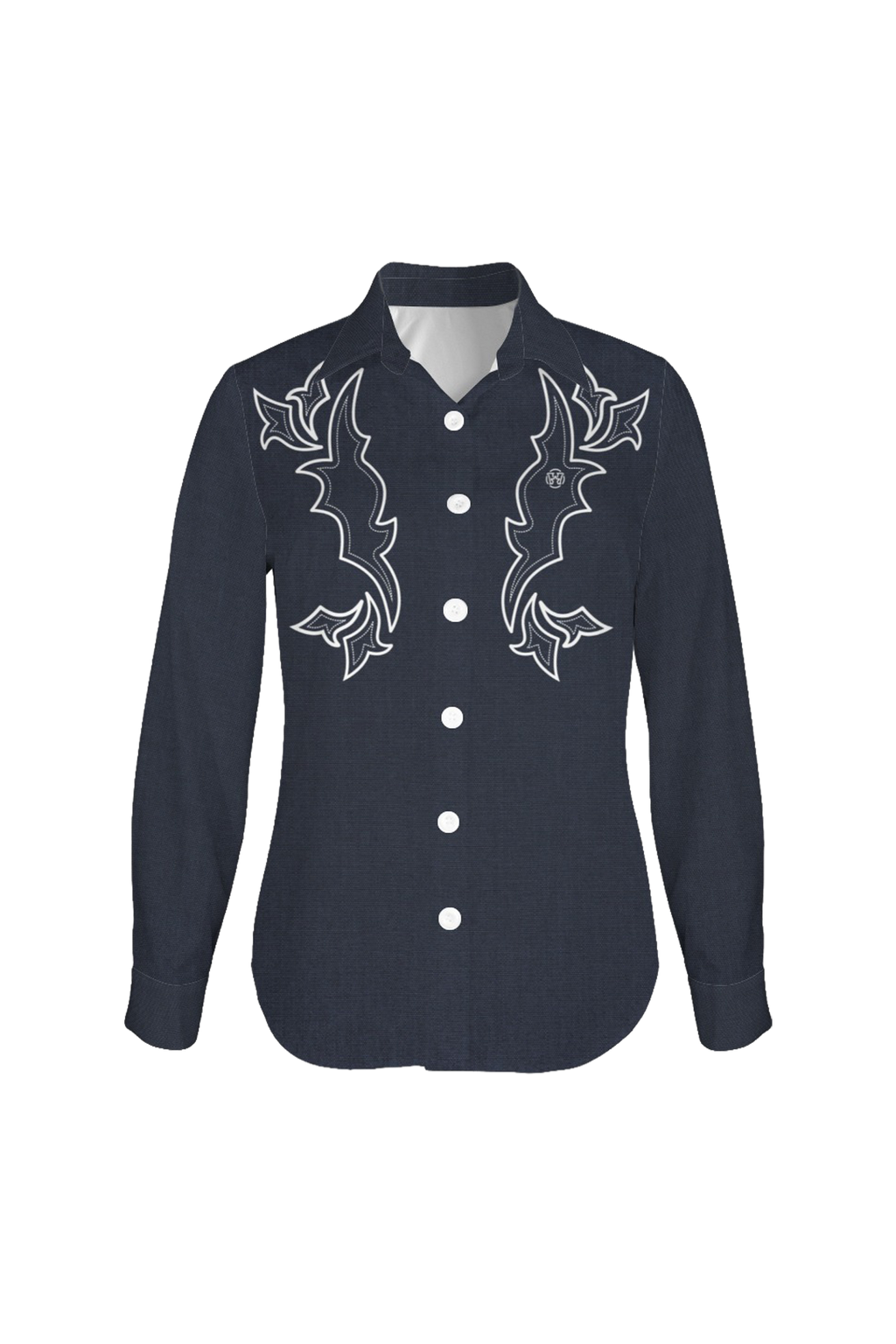 Chemise femme - Boots pattern blue