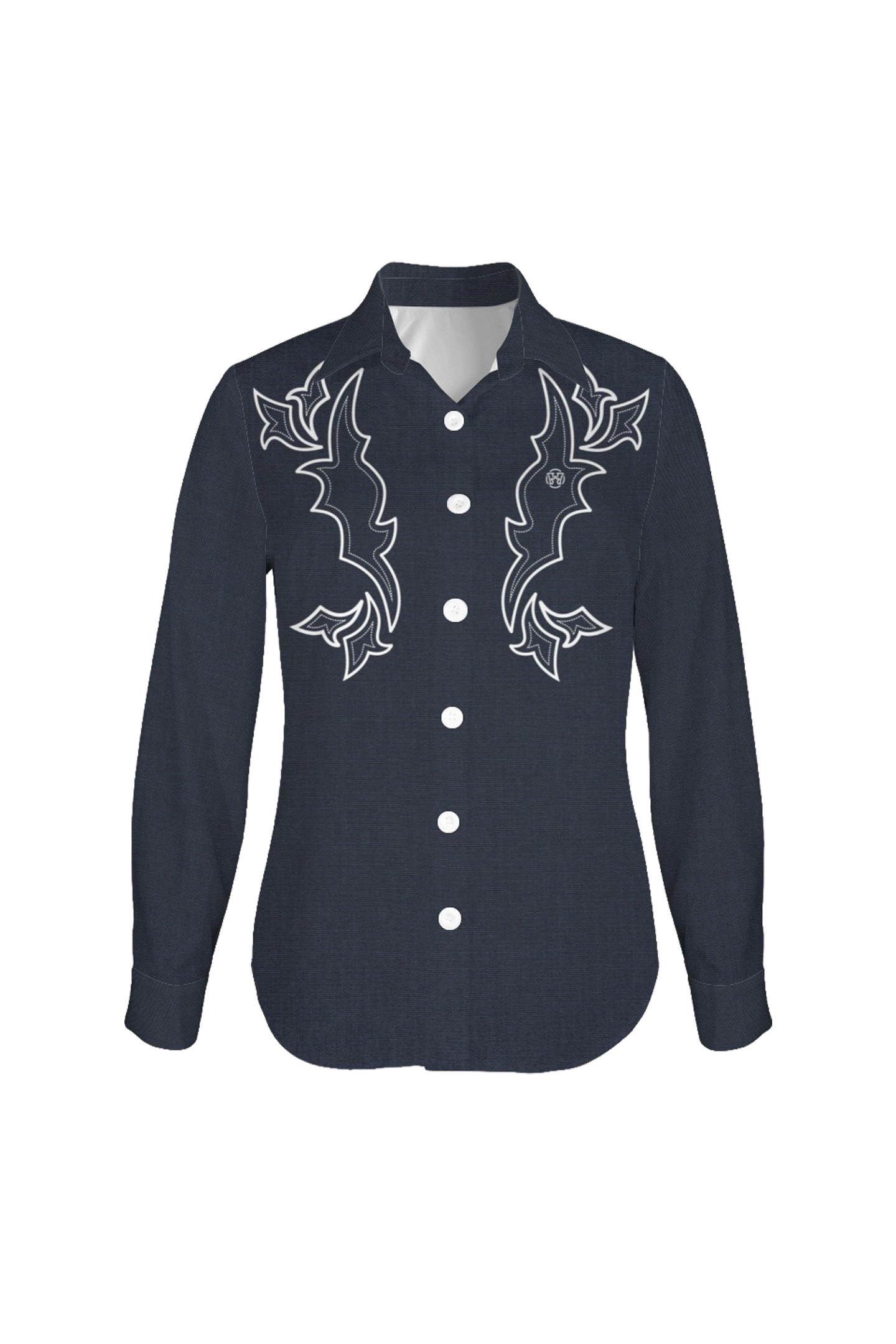 Chemise femme - Boots pattern blue