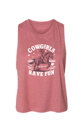 Camisole courte femme - Cowgirl just a wanna fun