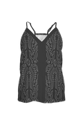 Camisole haut femme - Embroidery boots pattern