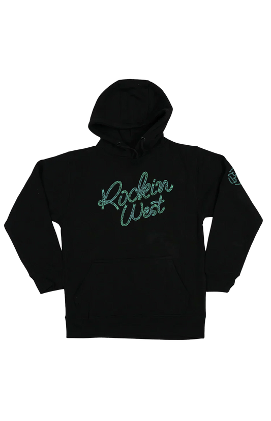 Hoodie unisexe - Rockin West rope