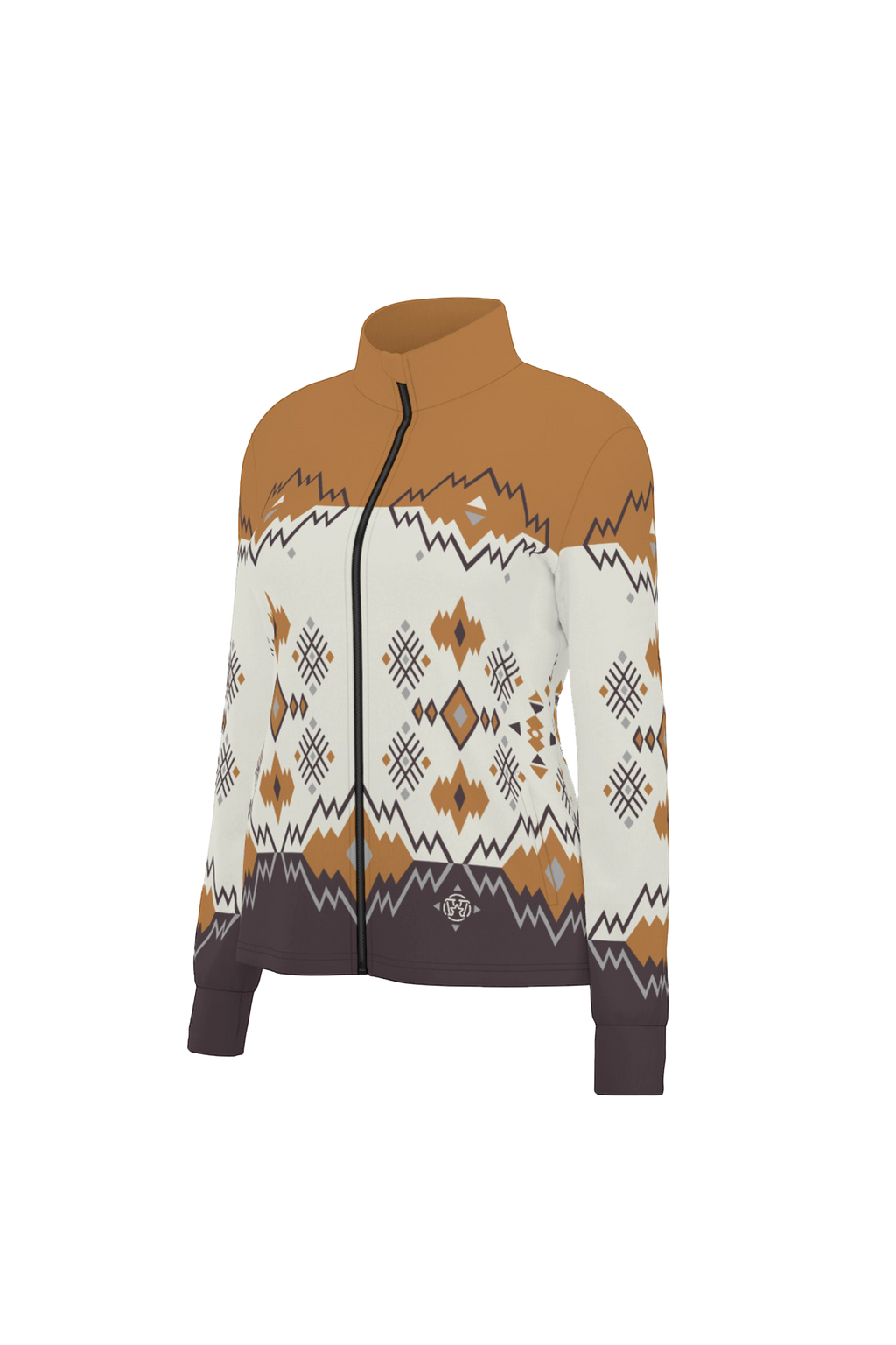 Gilet sport manches longues femme zip - Terre Native