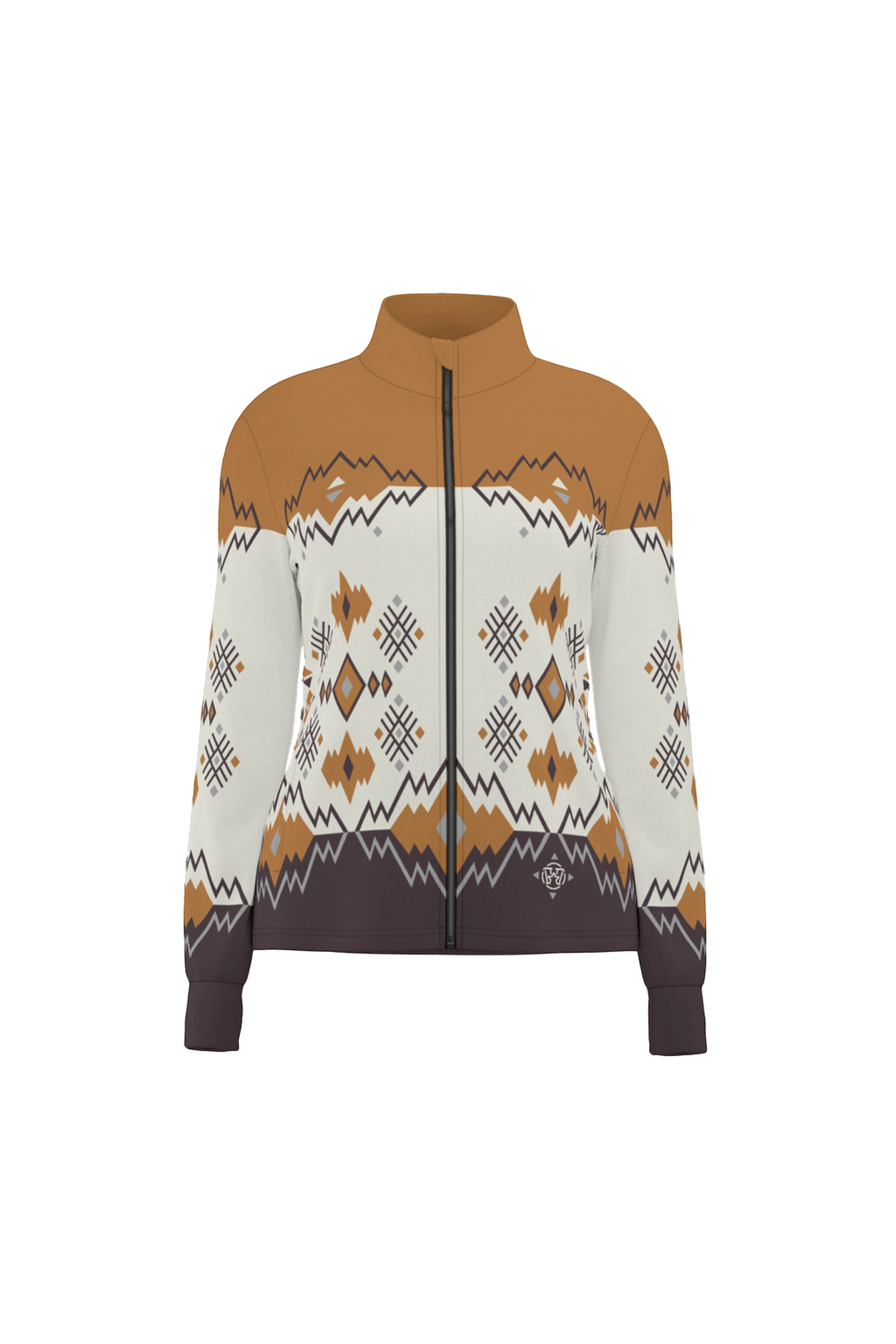 Gilet sport manches longues femme zip - Terre Native
