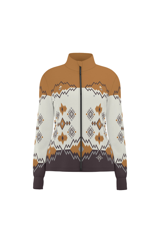 Gilet sport manches longues femme zip - Terre Native
