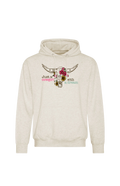 Hoodie femme - Bull flower
