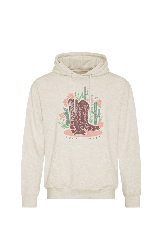 Hoodie femme - Cactus Boots