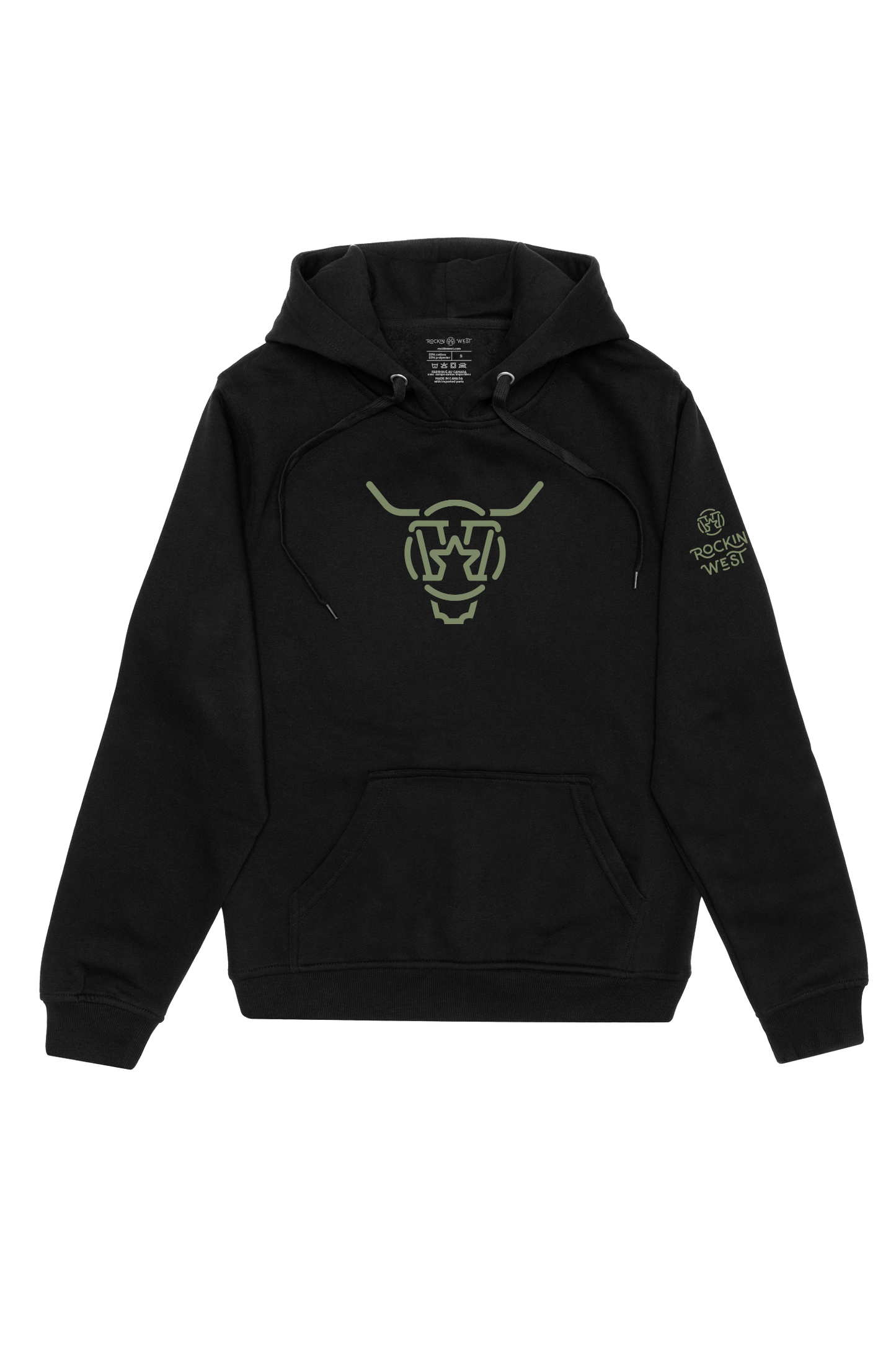 Hoodie Homme - RW Bull logo