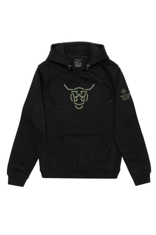 Hoodie Homme - RW Bull logo