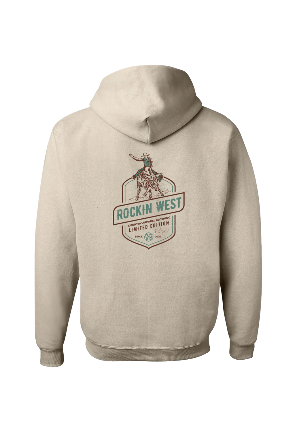 Hoodie Unisexe - RW bull riding