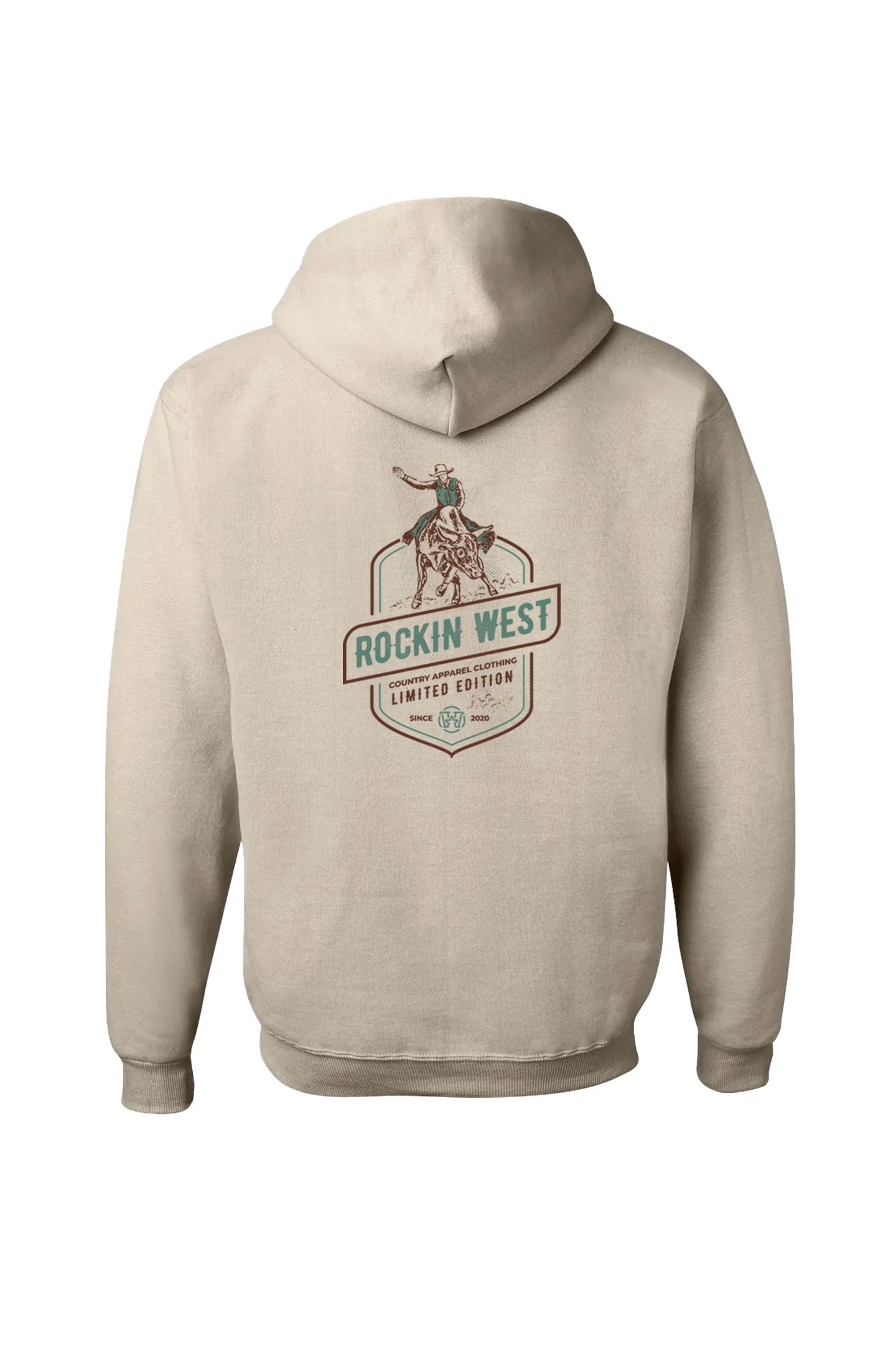 Hoodie Unisexe - RW bull riding