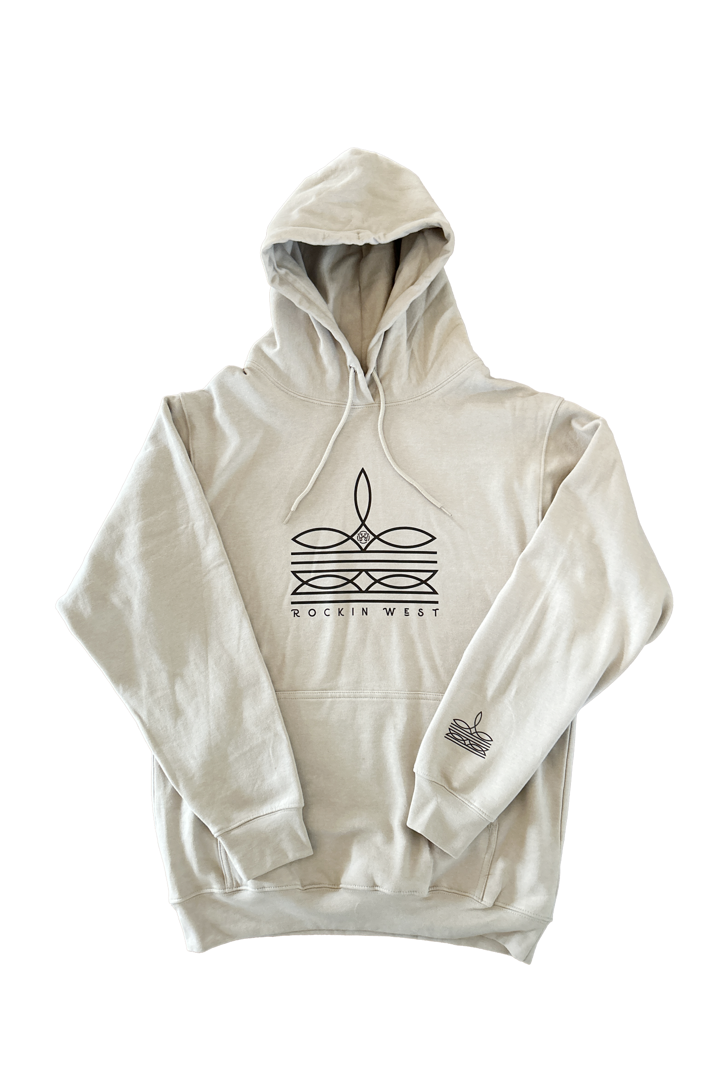 Unisex hoodie - Boots pattern