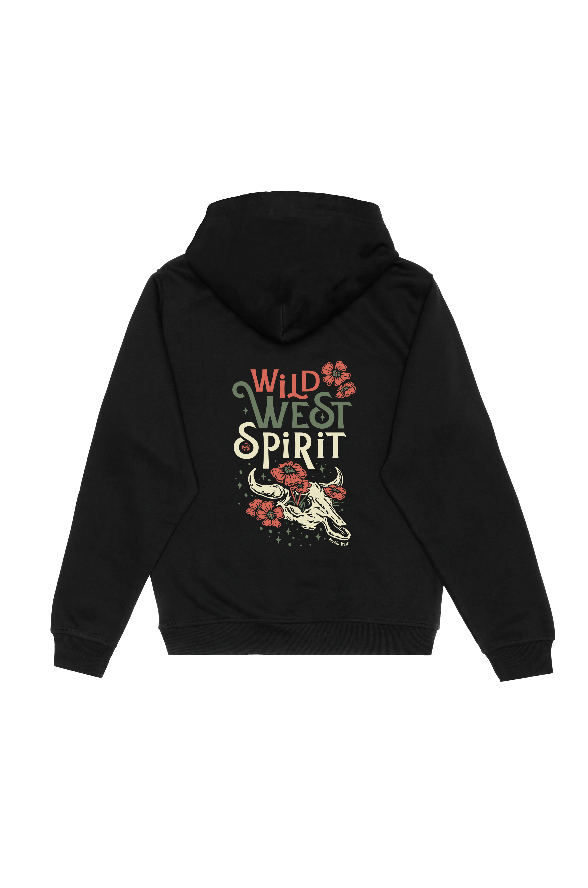 Hoodie femme avec zip - Wild West Spirit