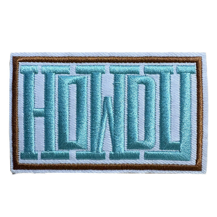 Howdy Turquoise brown