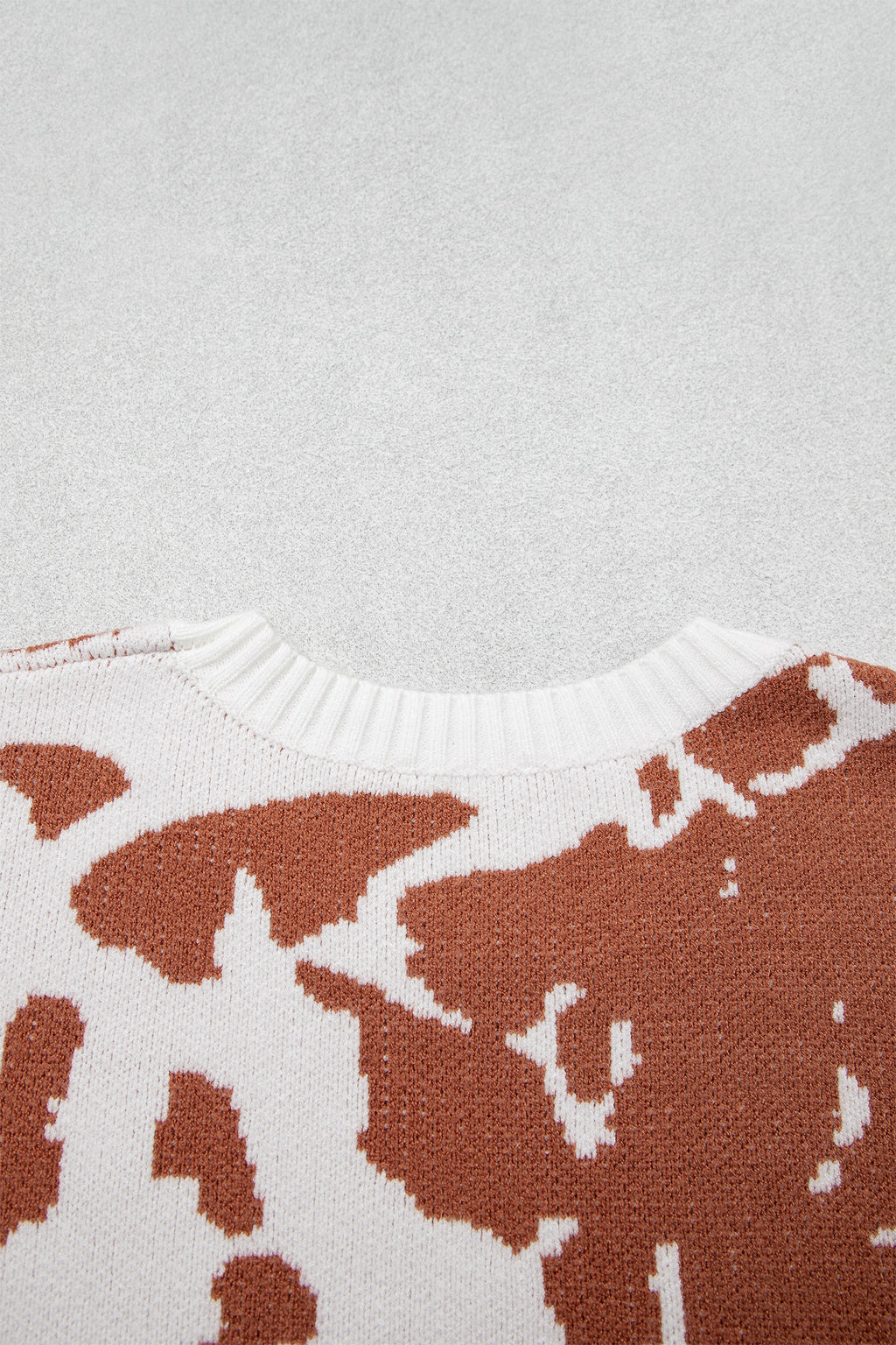 Sweater femme pattern vache