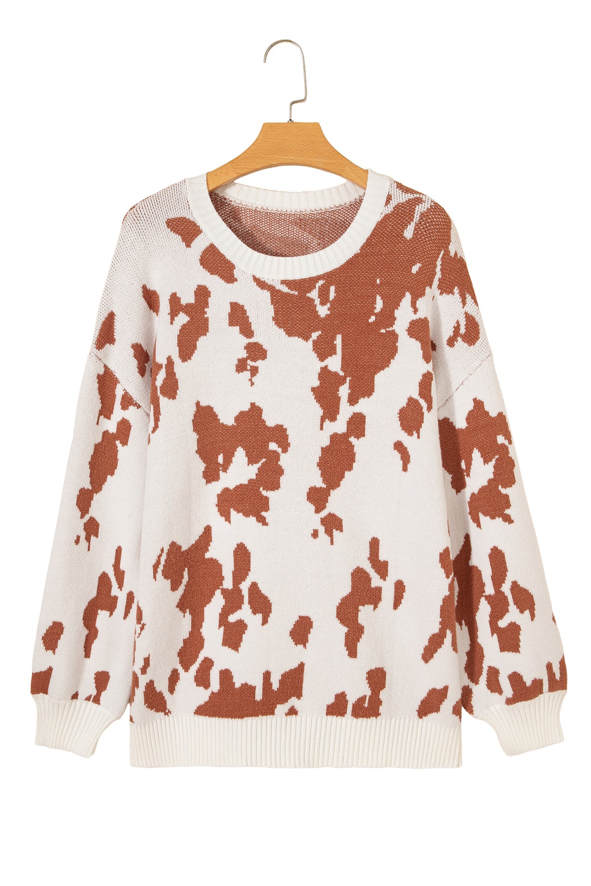 Sweater femme pattern vache