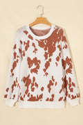 Sweater femme pattern vache