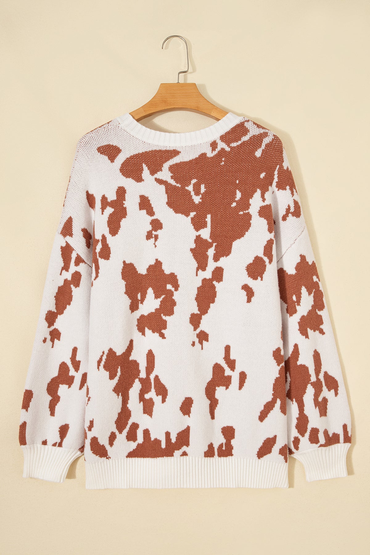 Sweater femme pattern vache