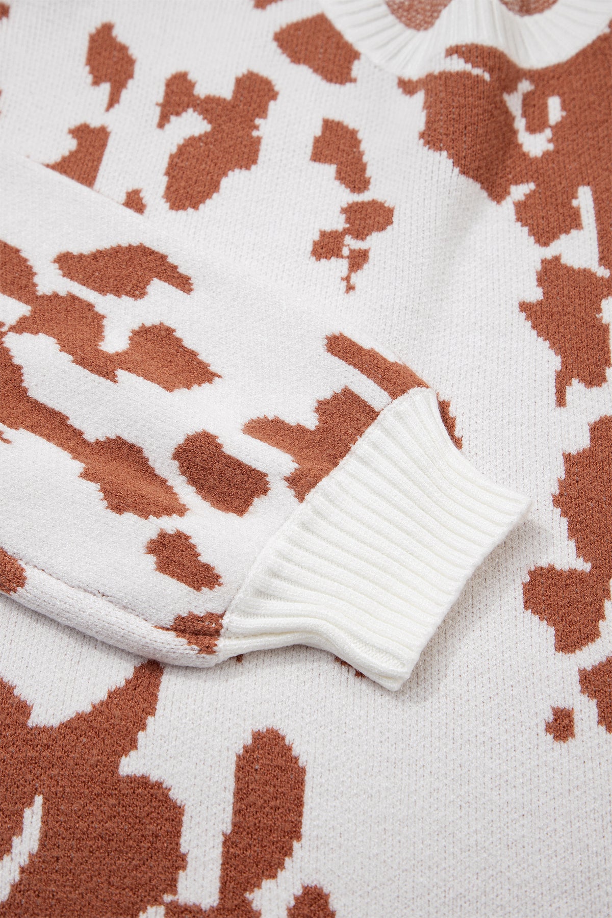 Sweater femme pattern vache