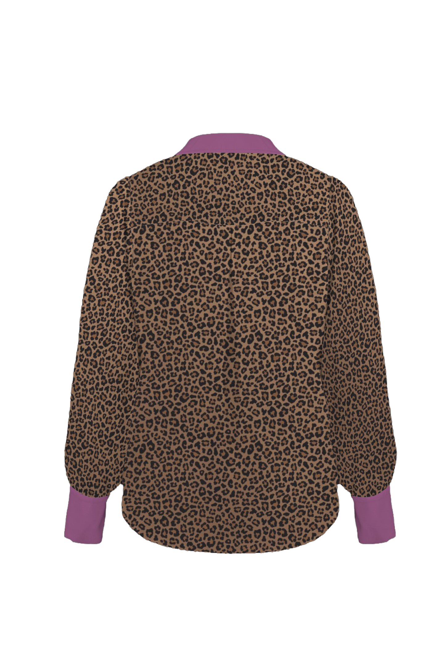 Chemise femme - Leopard purple