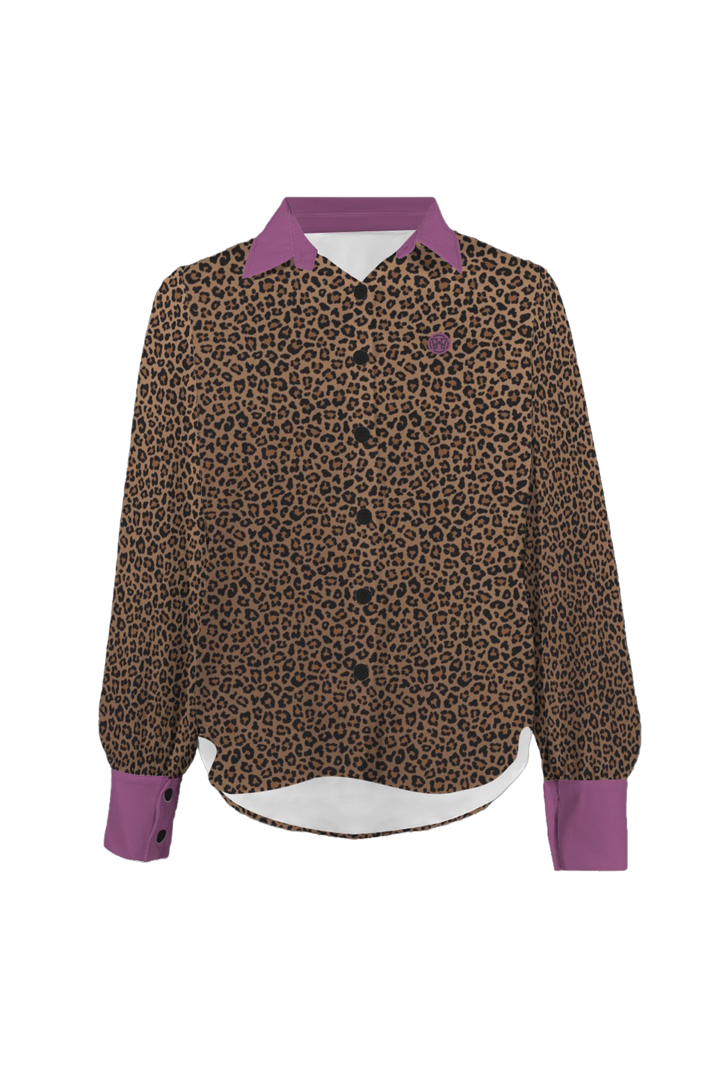 Chemise femme - Leopard purple