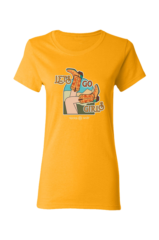 T-shirt femme - Let's go Girls - SPÉCIAL