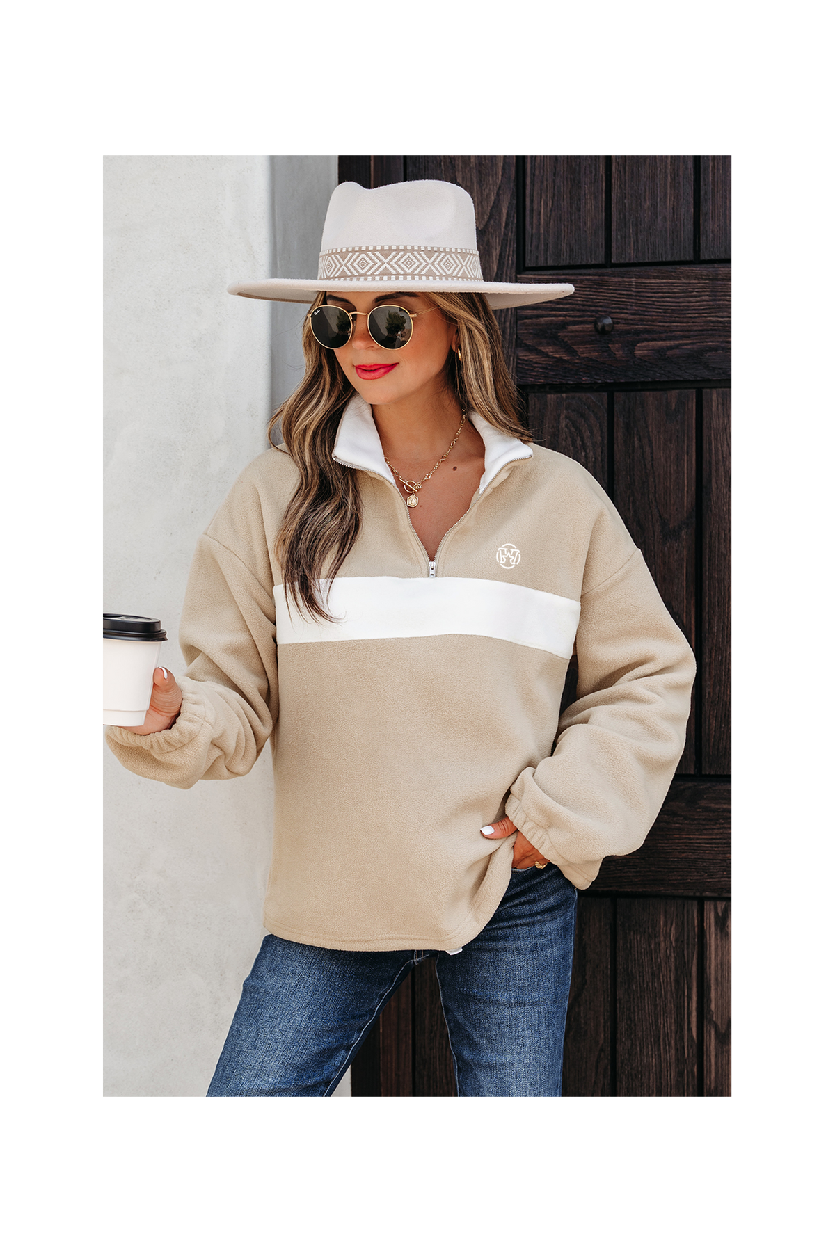 Polar Femme avec zip Rockin West