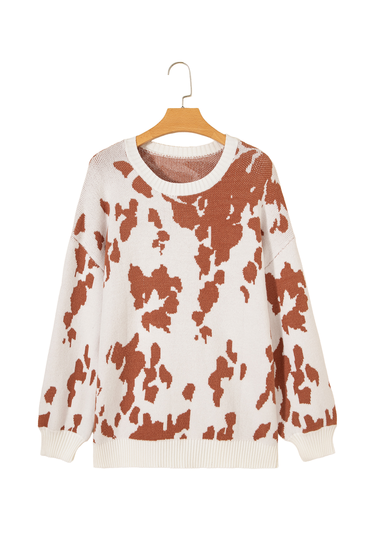 Sweater femme pattern vache