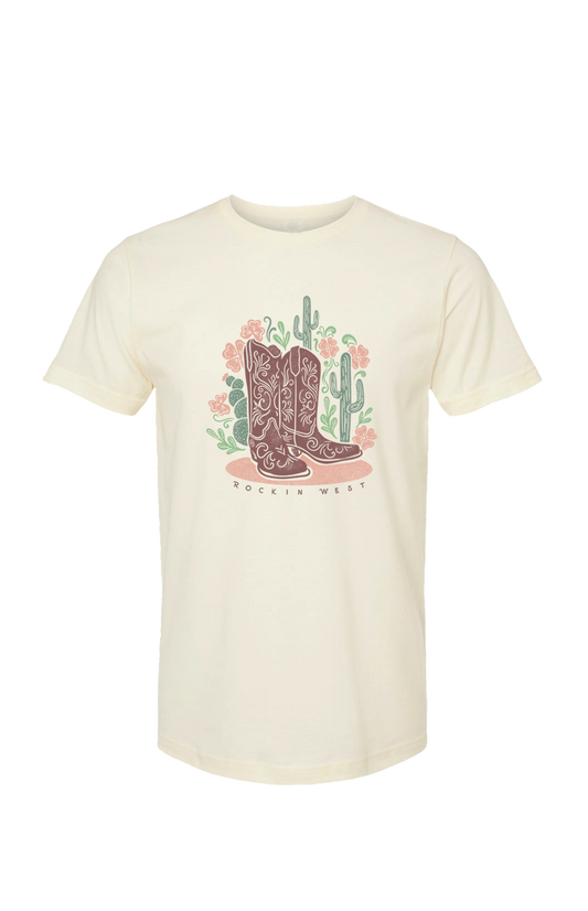 T-shirt femme - Cactus Boots