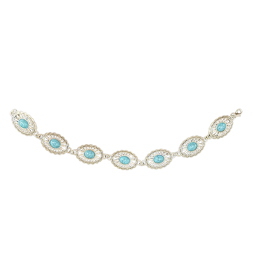 Boucle turquoise