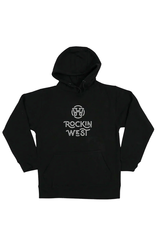 Hoodie Unisexe - Rockin West grunge