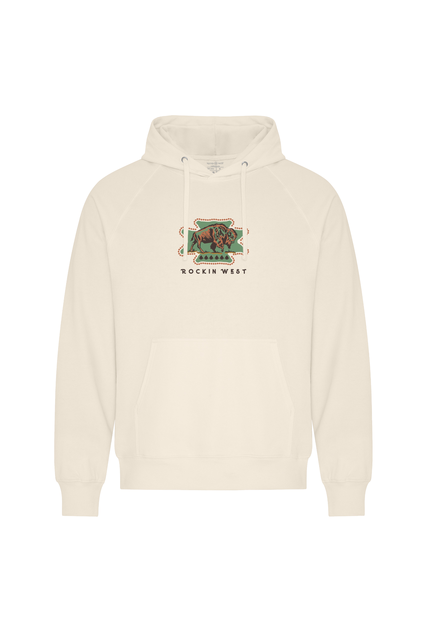 Hoodie unisexe - Mountain Wild West