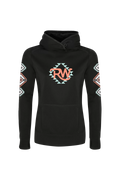 Hoodie femme - RW Mosaic horseshoe