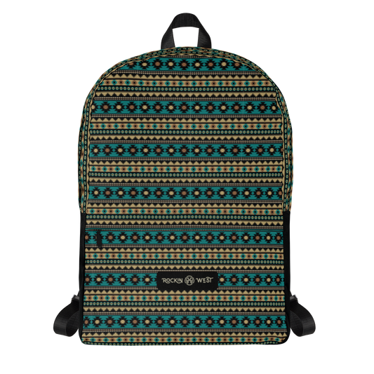 Backpack - Aztec Turquoise