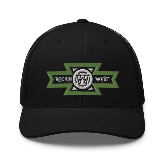 Cap Pedlenton RW black - Flat and 3D embroidery