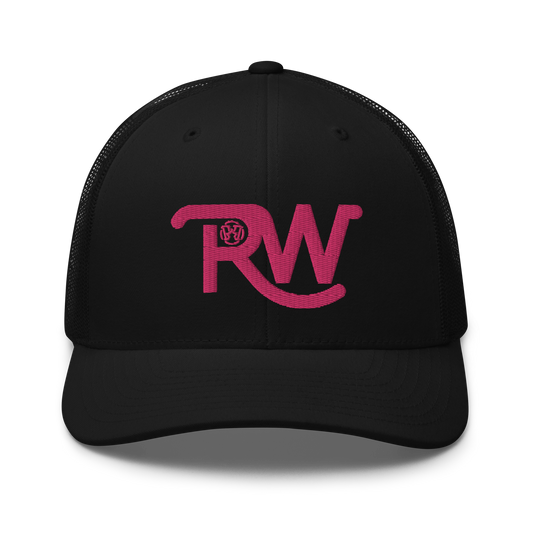 RW Cap - Pink 3D Embroidery