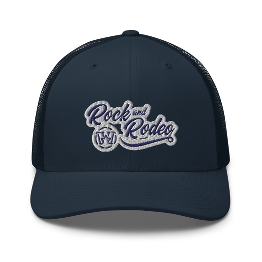 Navy Rock and Rodeo cap - Rockin West