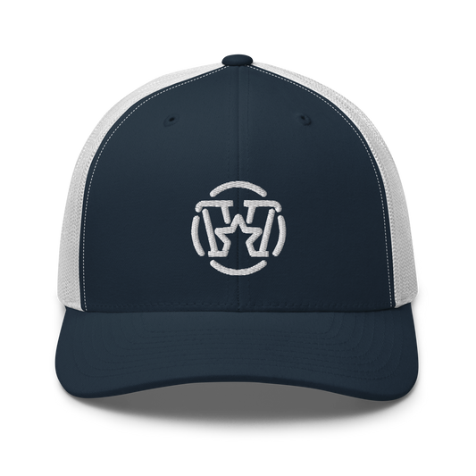 RW brand cap - White embroidery