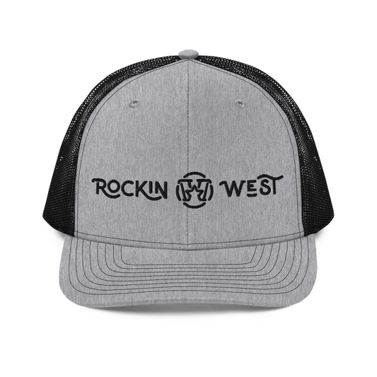 Rockin West cap - Black embroidery